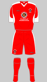 accrington stanley 2009-11 joma home kit