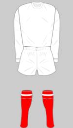 arsenal kit v luton march 1975