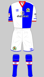 blackburn rovers 2016-17 1st kit