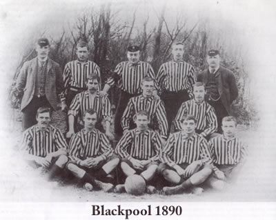 blackpool fc 1890 team group
