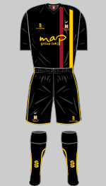 bradford City 2009-10 away kit