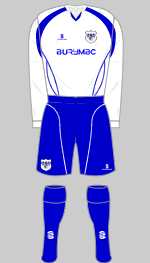 bury 2008-09 home kit