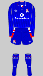 1989-1991 Chelsea Kit