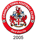 crawley town fc crest 2005