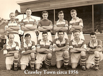 crawley town fc circa 1956