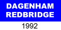dagenham & redbridge 1992 crest