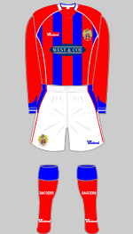 dagenham & redbridge 2007-08 home kit