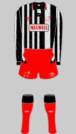derby county 1989-90 change kit