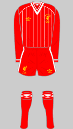 liverpool 1984 european cup final kit