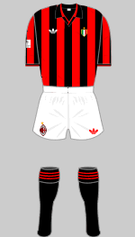ac milan 1993 uefa champions league kit