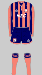 everton 1992 change kit