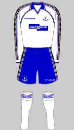 everton 1998 change kit