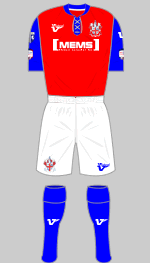 gillingham fc 2012-13 home kit