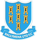 ballymena united crest 2017