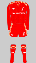 1985-1986 Liverpool Kit