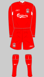 2004-2006 Liverpool Kit