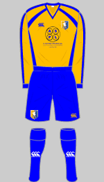 mansfield town 2008-09 home kit