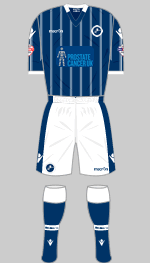 millwall fc 2013-14 home kit