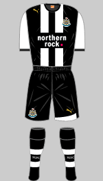 newcastle united fc 2011-12 home kit