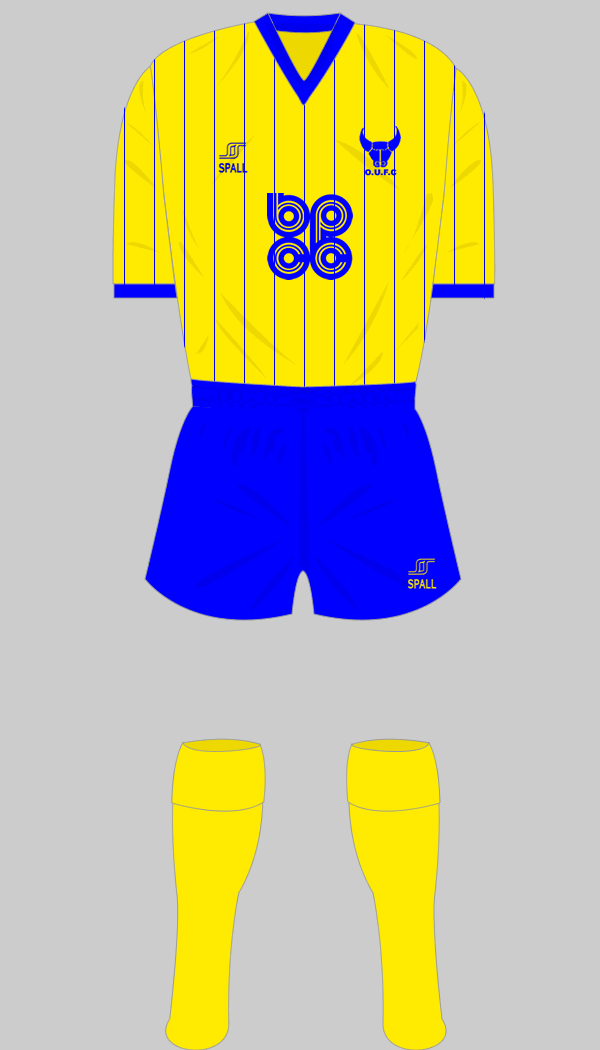 oxford united 1982-84