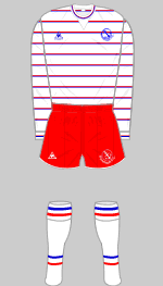 portsmouth 1984-85 away kit