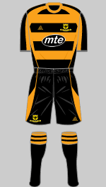 alloa athletic home kit 2008-09