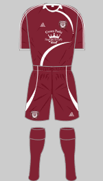 arbroath 2009-10 home strip - second version