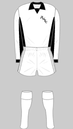 Ayr United 1975-76 kit