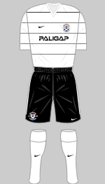 ayr united 2010-11 home strip