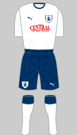 falkirk fc 2010-11 away kit