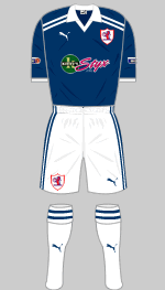 raith rovers fc 2012-13 home kit