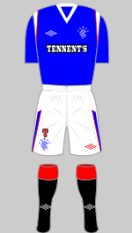 rangers fc 2011-12 home kit