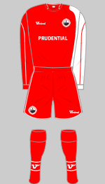 stirling albion 2007-08 home kit