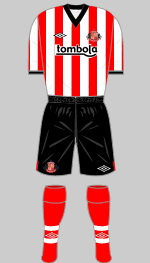 sunderland afc home kit 2011-12