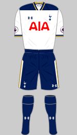 spurs 2016-17 1st kit