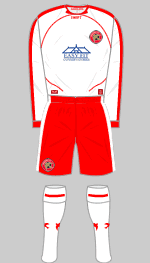 walsall 2008-09 home kit