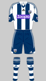 west bromwich albion 2013-14 home kit