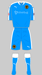 wolverhampton wanderers 2015-16 change kit