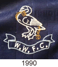 wycombe wanderers crest  1990