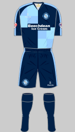 wycombe wnadrerers 2014-15 1st kit