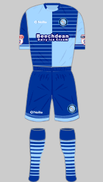 wycombe wanderers 2016-17 1st kit