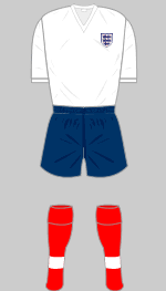 england 1958 world cup finals kit