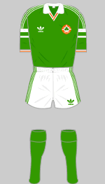 ireland 1988 home kit