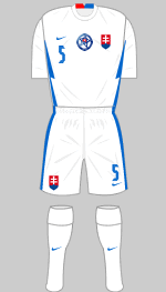 slovakia euro 2020 white kit