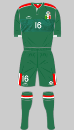 mexico 2012 olympics football kit